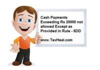 section 40a(3) Cash Payment