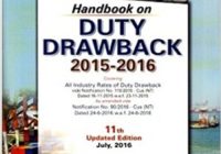 duty drawback Book