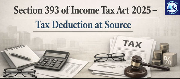 TDS Codes for Section 393