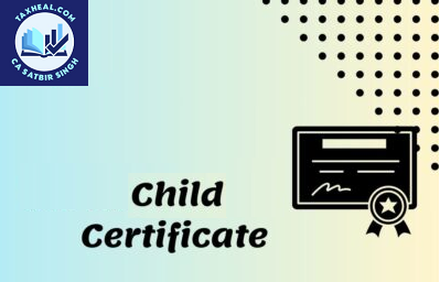 New Child Certificate against