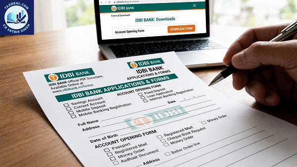 IDBI Bank Application form for DD/NEFT/RTGS From Download